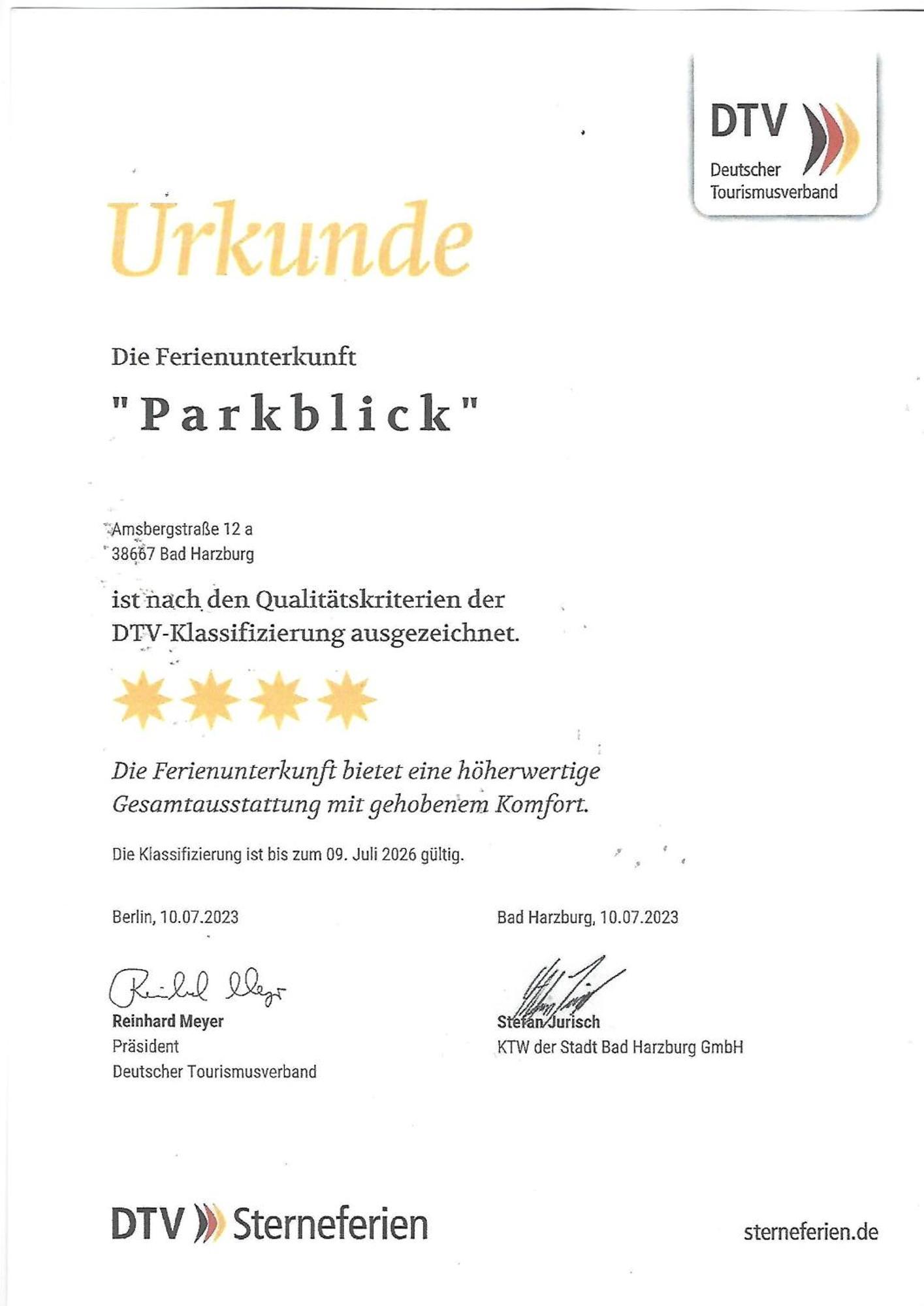 FeWo Parkblick Bad Harzburg Zewnętrze zdjęcie